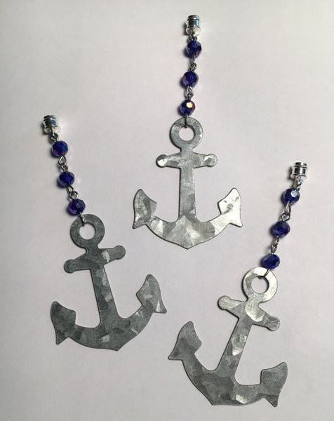 Anchors Chandelier Charms ~ Set of 3