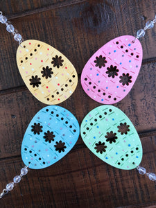 Wooden Easter Egg Ceiling Fan Pull Chain ~ Four Color Choices