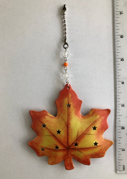 Fall Leaf Ceiling Fan Pull Chain