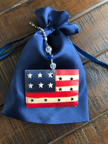American Flag Ceiling Fan Pull Chain