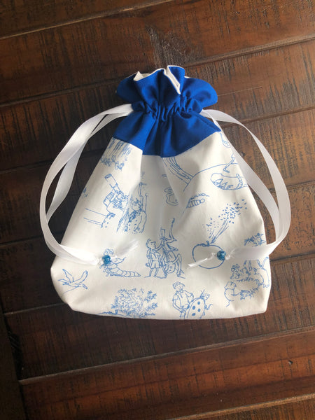 Children's Classic Book Drawstring Bags