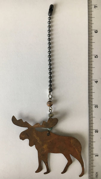 Rusty Moose Ceiling Fan Pull Chain