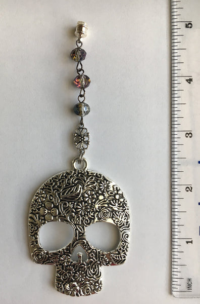 Day of the Dead Chandelier Charms ~ Set of 3