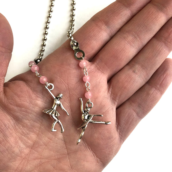 Ballerina Ceiling Fan Pull Chains ~ Set of 2