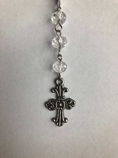 Antique Cross Ceiling Fan Pull Chains ~ Set of 2, Ten Color Choices